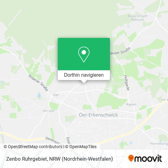 Zenbo Ruhrgebiet Karte