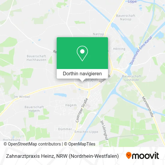 Zahnarztpraxis Heinz Karte