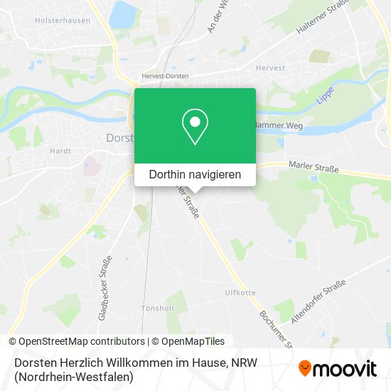 Dorsten Herzlich Willkommen im Hause Karte