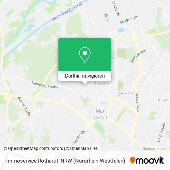 Immoservice Rothardt Karte