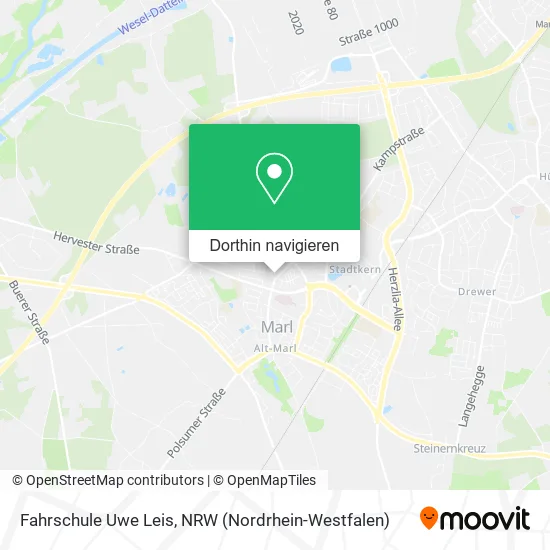 Fahrschule Uwe Leis Karte