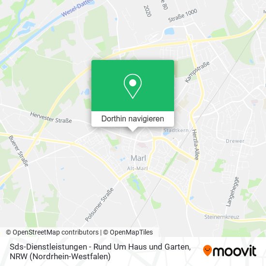 Sds-Dienstleistungen - Rund Um Haus und Garten Karte