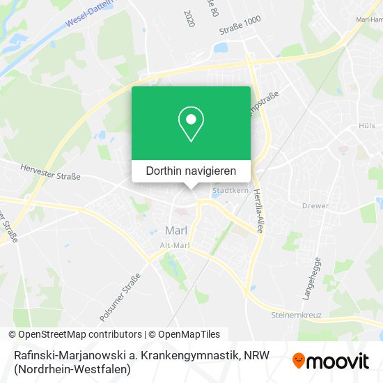 Rafinski-Marjanowski a. Krankengymnastik Karte
