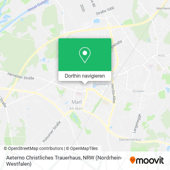 Aeterno Christliches Trauerhaus Karte
