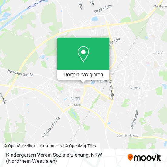 Kindergarten Verein Sozialerziehung Karte