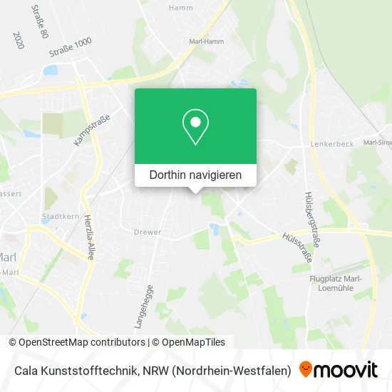 Cala Kunststofftechnik Karte