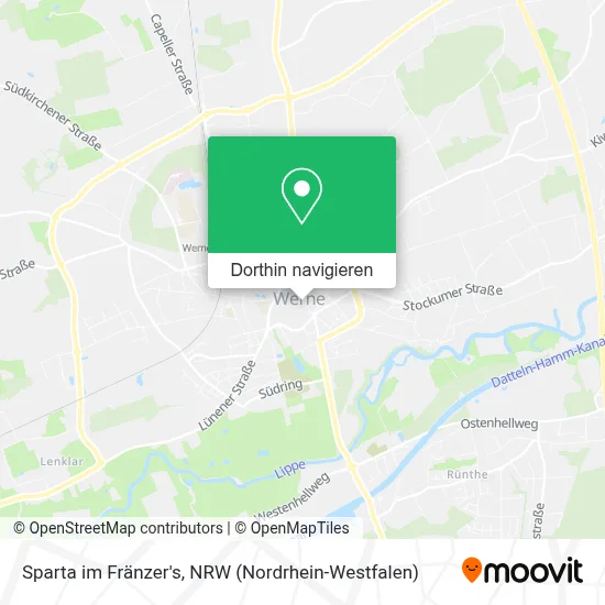 Sparta im Fränzer's Karte
