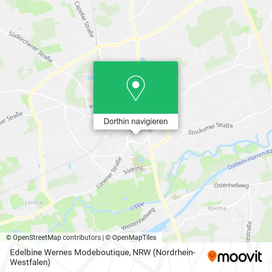 Edelbine Wernes Modeboutique Karte