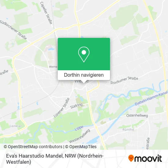 Eva's Haarstudio Mandel Karte