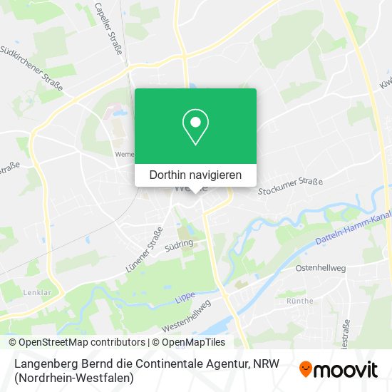 Langenberg Bernd die Continentale Agentur Karte