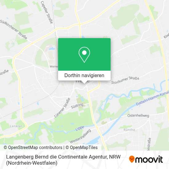 Langenberg Bernd die Continentale Agentur Karte