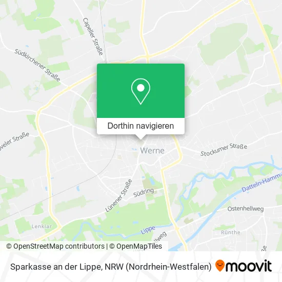 Sparkasse an der Lippe Karte