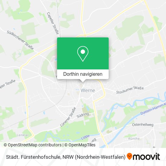 Städt. Fürstenhofschule Karte