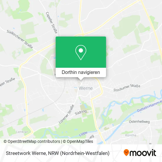 Streetwork Werne Karte