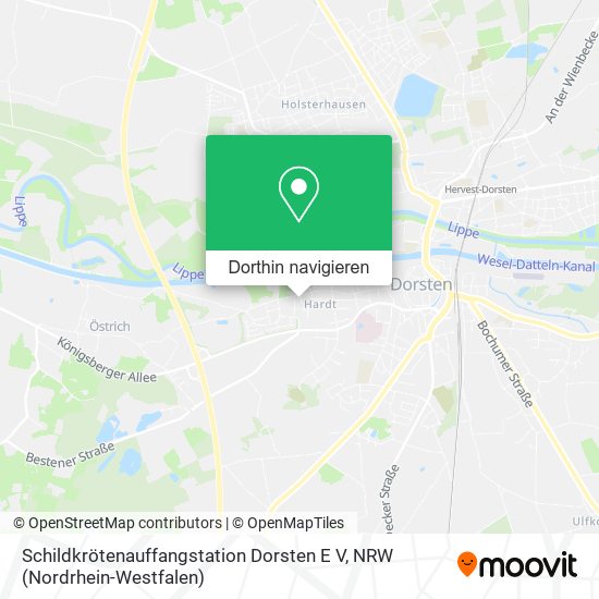 Schildkrötenauffangstation Dorsten E V Karte