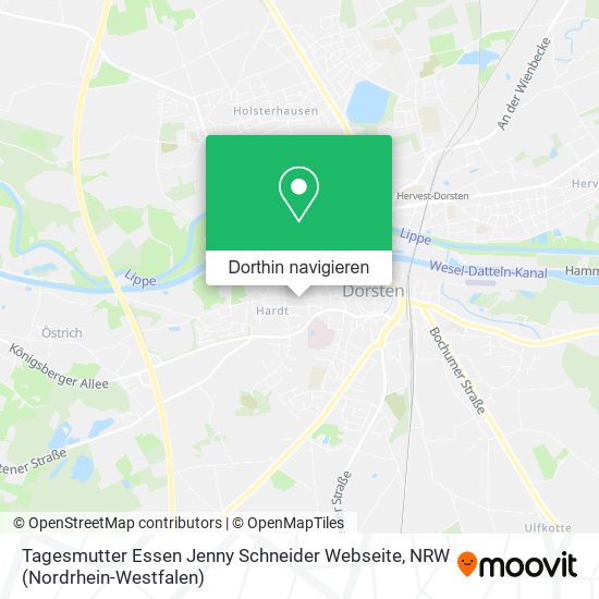 Tagesmutter Essen Jenny Schneider Webseite Karte