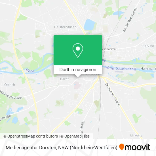 Medienagentur Dorsten Karte