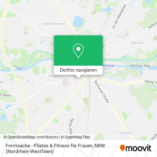 Formsache - Pilates & Fitness für Frauen Karte