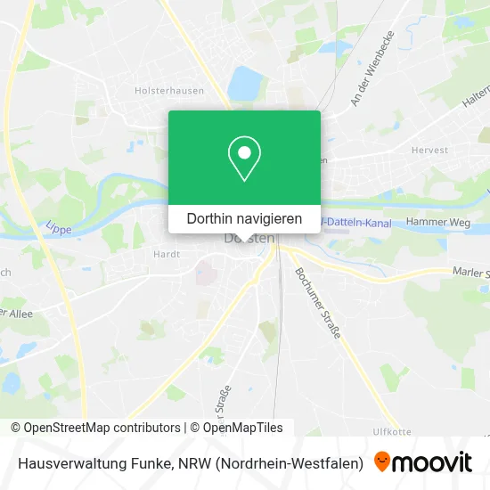 Hausverwaltung Funke Karte