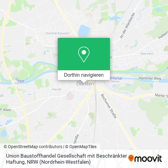 Union Baustoffhandel Gesellschaft mit Beschränkter Haftung Karte