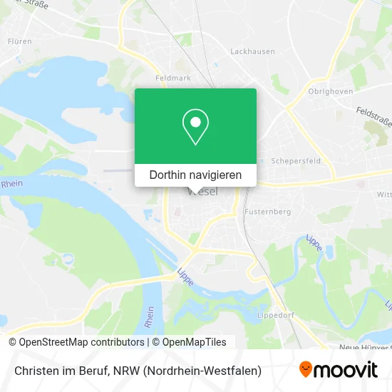 Christen im Beruf Karte