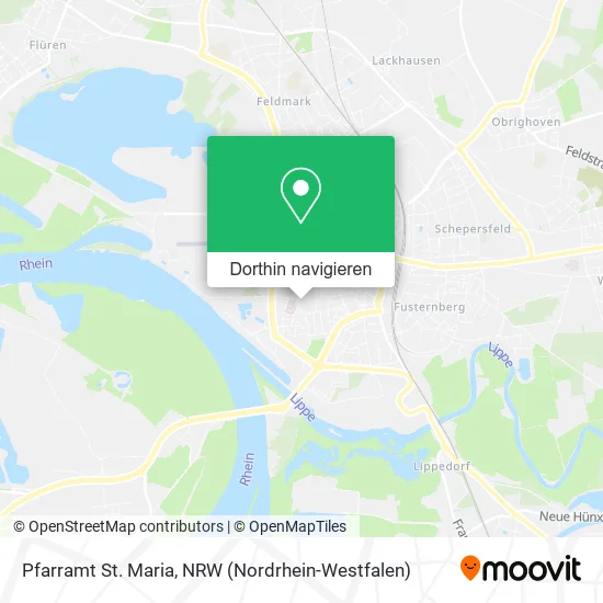 Pfarramt St. Maria Karte