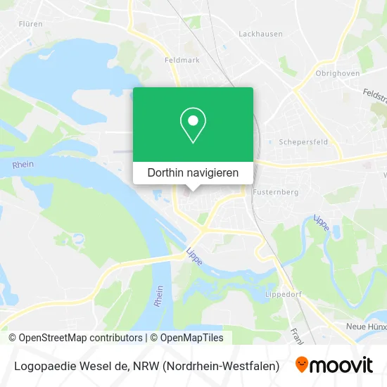 Logopaedie Wesel de Karte