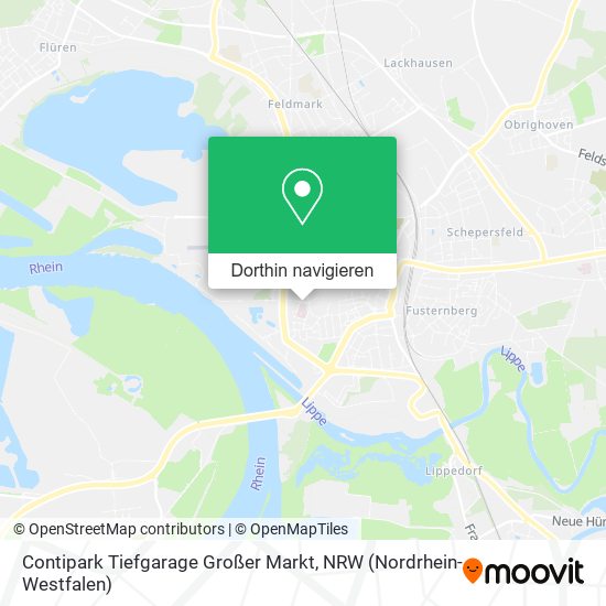 Contipark Tiefgarage Großer Markt Karte