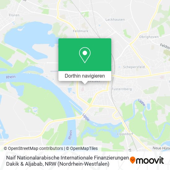 Naif Nationalarabische Internationale Finanzierungen Dakik & Aljabab Karte