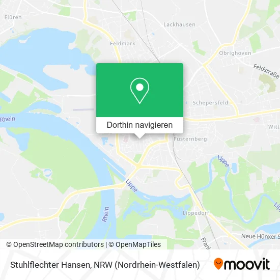 Stuhlflechter Hansen Karte