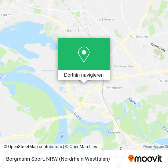 Borgmann Sport Karte