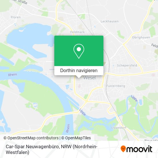 Car-Spar Neuwagenbüro Karte