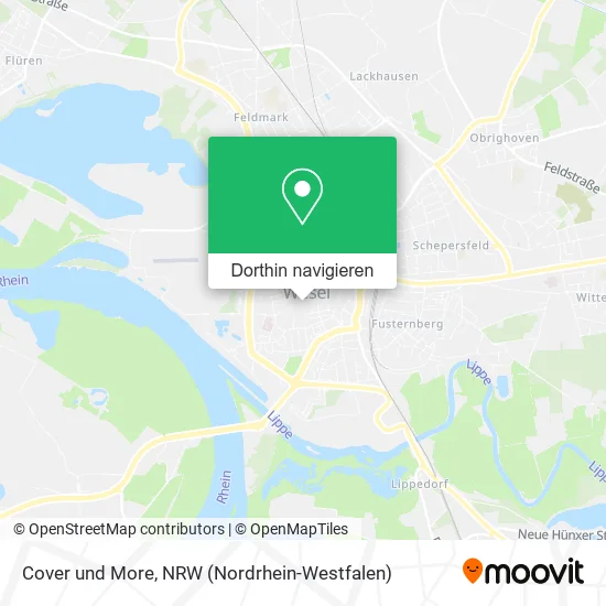 Cover und More Karte