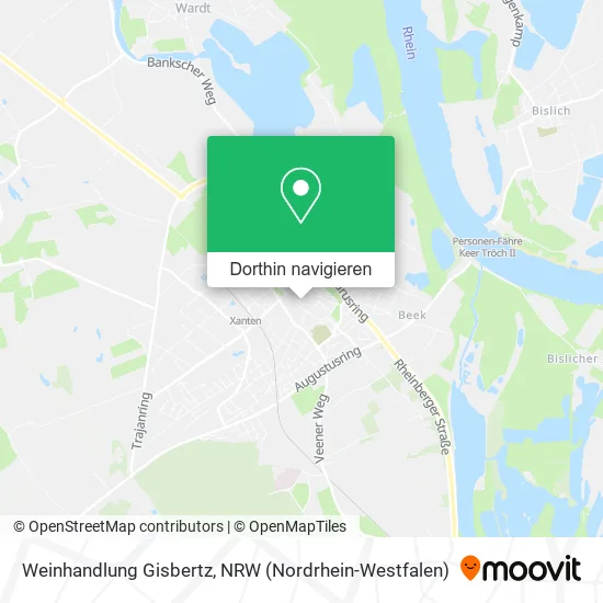 Weinhandlung Gisbertz Karte