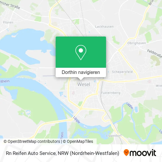 Rn Reifen Auto Service Karte