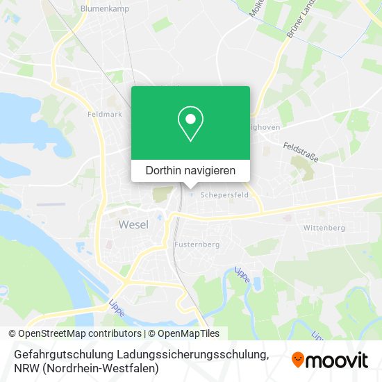 Gefahrgutschulung Ladungssicherungsschulung Karte