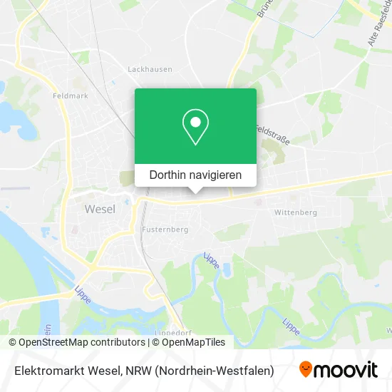 Elektromarkt Wesel Karte
