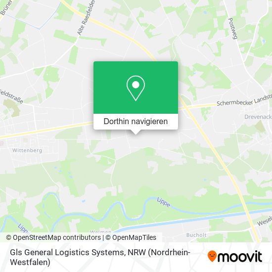 Gls General Logistics Systems Karte