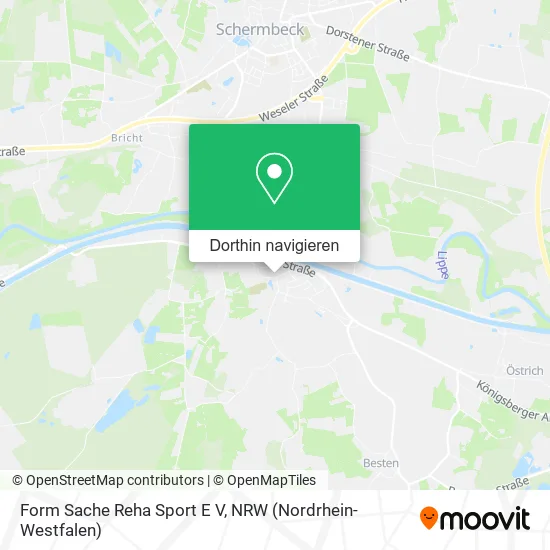 Form Sache Reha Sport E V Karte