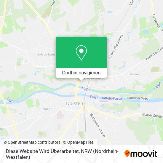 Diese Website Wird Überarbeitet Karte