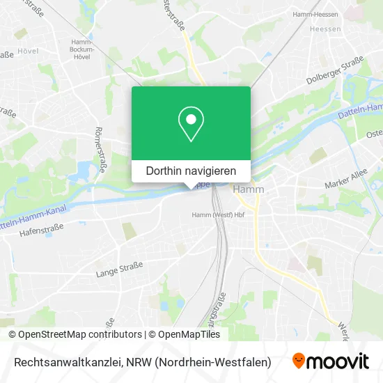 Rechtsanwaltkanzlei Karte