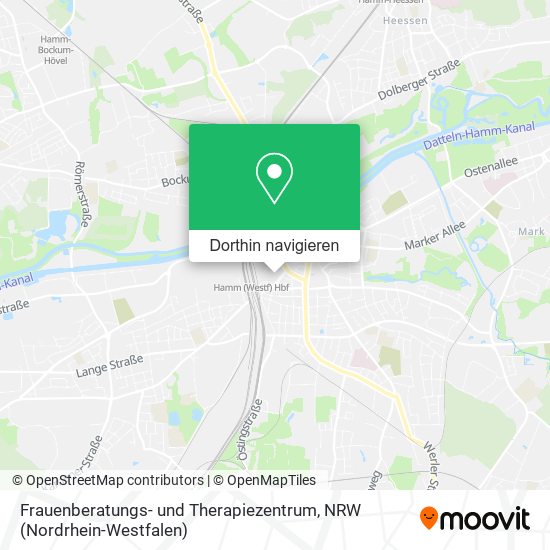 Frauenberatungs- und Therapiezentrum Karte
