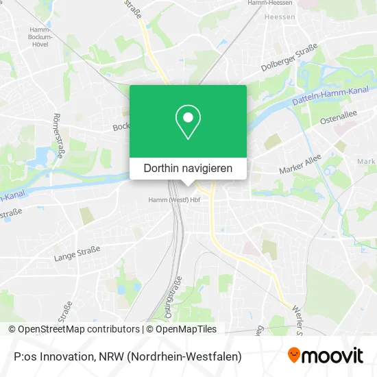 P:os Innovation Karte