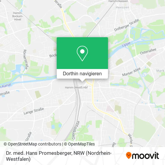 Dr. med. Hans Promesberger Karte