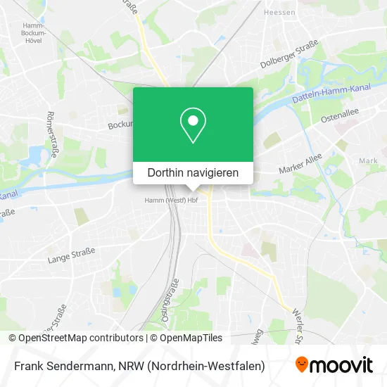 Frank Sendermann Karte