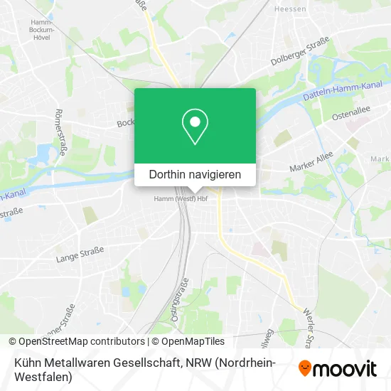 Kühn Metallwaren Gesellschaft Karte