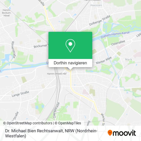 Dr. Michael Bien Rechtsanwalt Karte