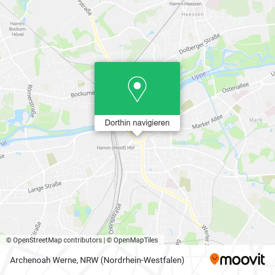 Archenoah Werne Karte