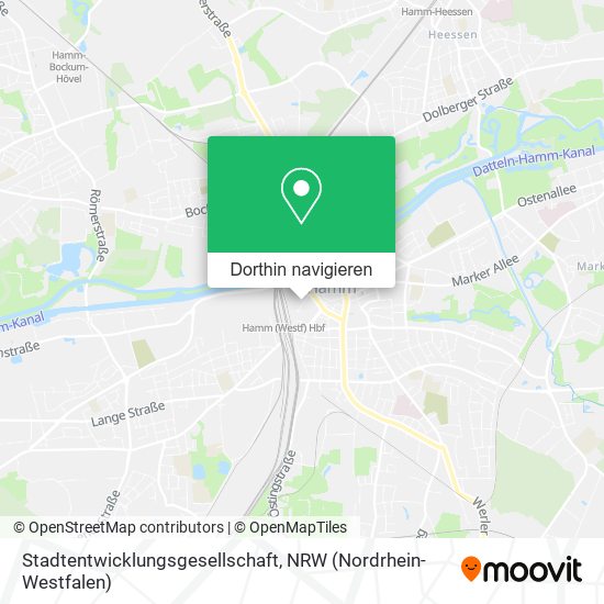 Stadtentwicklungsgesellschaft Karte