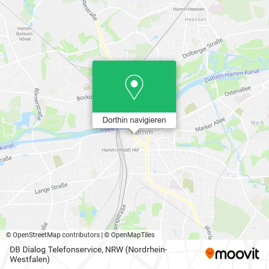 DB Dialog Telefonservice Karte